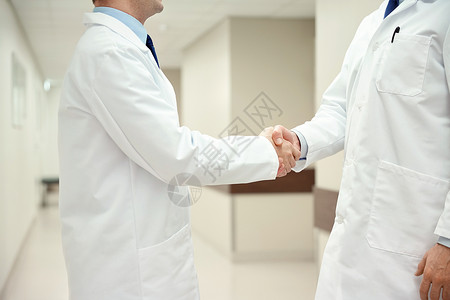 医疗保健,职业,人医学的密切医生的握手图片