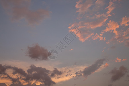美丽的日落天空阳光云图片