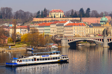 布拉格老城春天,捷克共国图片