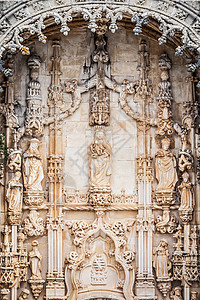 基督秩序修道院的细节葡萄牙托马尔的座宗教建筑罗马天主教建筑图片