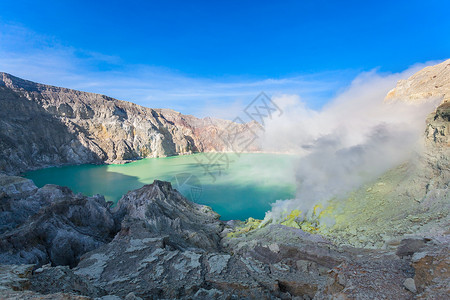 比探险岛伊根火山印度尼西亚东爪哇邦玉旺吉地区的座成层火山背景