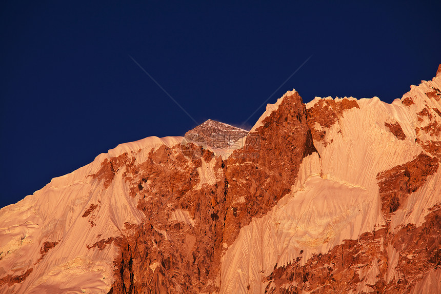 珠穆朗玛峰世界最高峰图片