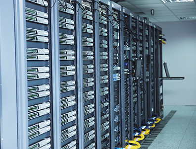 网络服务器机房,配用于数字电视IP通信互联网的计算机背景