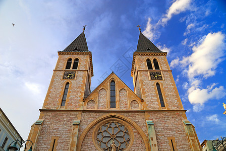波黑萨拉热窝宗教堂宗教徒宗教派宗教会背景
