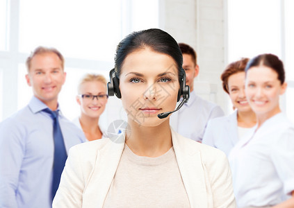业务呼叫中心帮助热线运营商与耳机呼叫中心图片