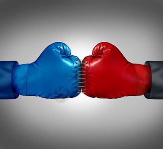合并权力商业两个拳击手套缝制缝合的线,个比喻,竞争手联合力量,以赢得市场份额金融支配地位共同努力背景图片