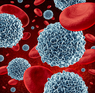 白细胞流经红细胞,人类免疫系统抵御感染的微生物学标志,保护身体免受传染病的侵袭背景图片