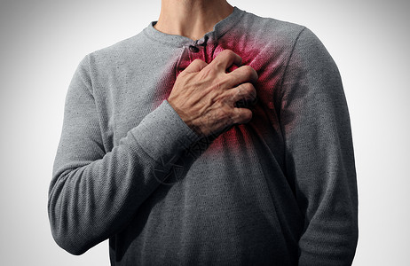 心脏病发作疼痛医学疾病的,个人患心脏病个痛苦的冠状动脉事件图片