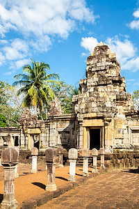 索托克托姆城堡,柬埔寨高棉风格的寺庙泰国图片
