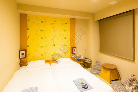 豪华的现代日式卧室图片