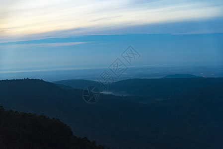 自然景观日落观山,公园泰国图片