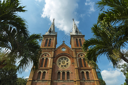 大繁至简越南胡志明市西贡诺雷巴西利卡夫人它1863至1880建造的背景