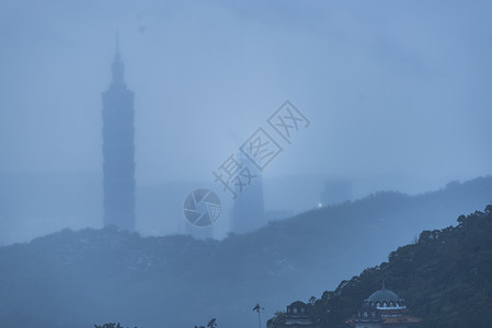 台北,台湾建筑座著名的地标图片