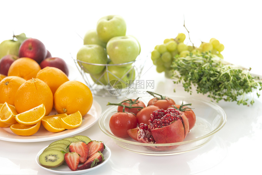 健康水果,水果背景图片