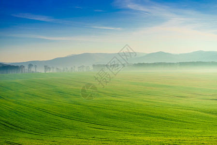 绿地群山丘陵景观绿地山丘景观图片