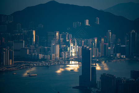 香港城市的惊人景色图片