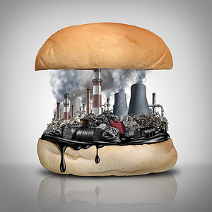 食品中的工业化学品种公共健康危害,三维插图元素高清图片