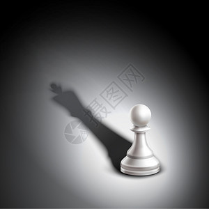 现实国际象棋典当铸造国王赢家策略隐喻向量插图典当铸造国王图片