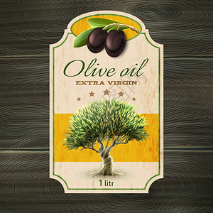 橄榄油标签富的脂肪高清图片
