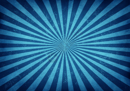蓝色古董恒星爆破设计是一种古老的董背景由中央辐射的蓝丝旧纸纹象征着古代羊皮纸上的能量和兴奋背景图片