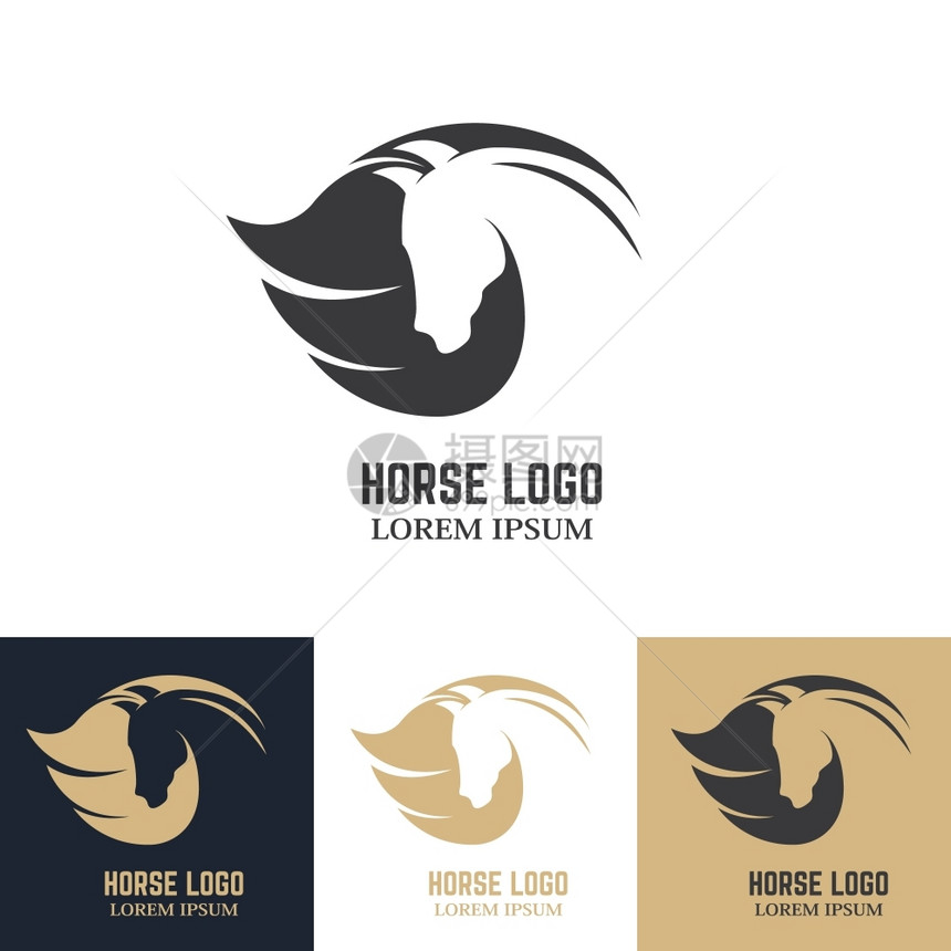 马头图标logo图片