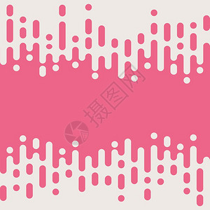 抽象粉色圆四行半调过渡矢量背景背景图片
