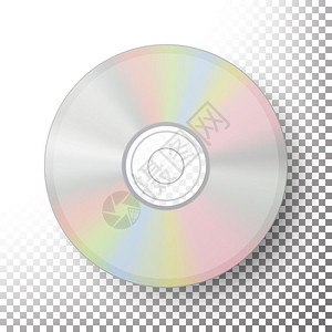 CD盘备份透明的高清图片