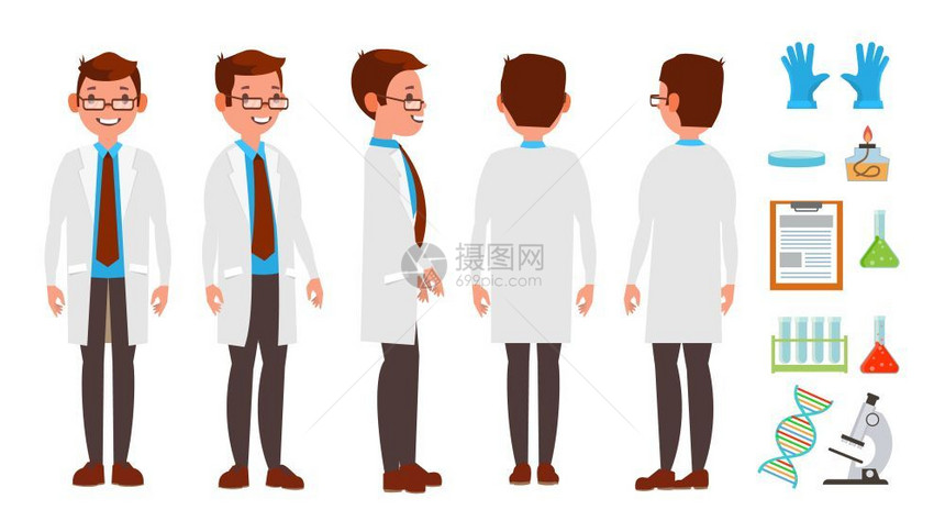 经典科学家实验研究与探索图片