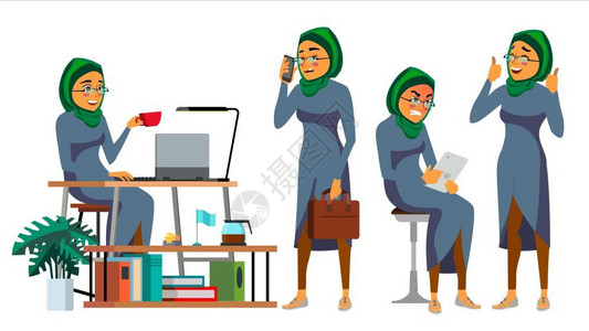 商业阿拉伯妇女形象合集图片