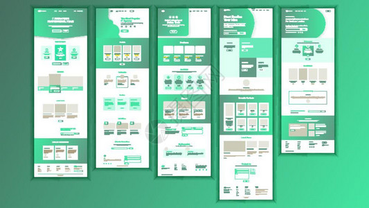 矢量商业网页设计站划模板产品验证公司概念创造目标插图图片