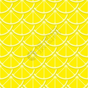 矢量柠檬切片无缝图案背景背景图片
