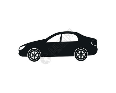 黑色小汽车的设计图图片