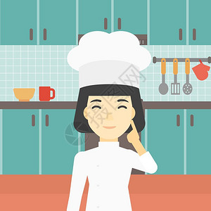 萝卜丝尖饺美食思考有想法的厨师设计图片