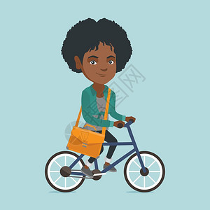 骑着自行车的人图片