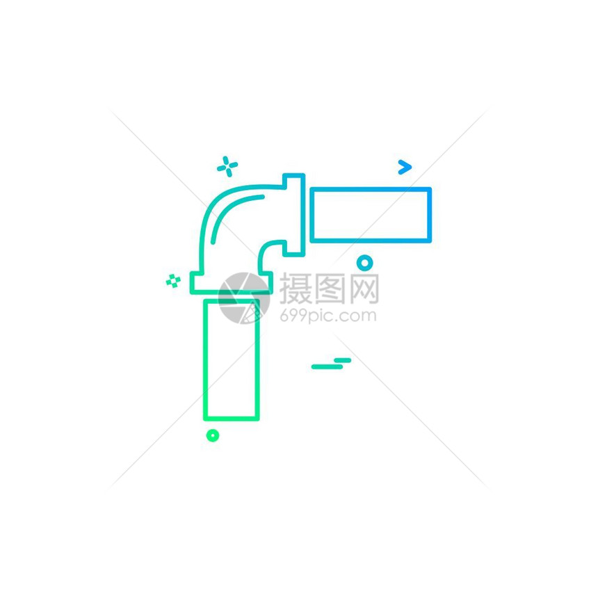 水管矢量图图片