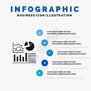 视野文本图表成功流程图商业固态标插画