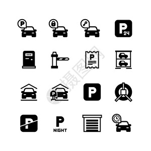 汽车停车场区网络设计图图片