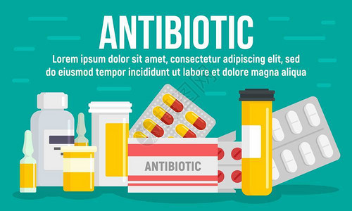 医学抗生素背景图片