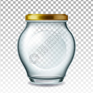 陈皮梅子玻璃罐设计图片