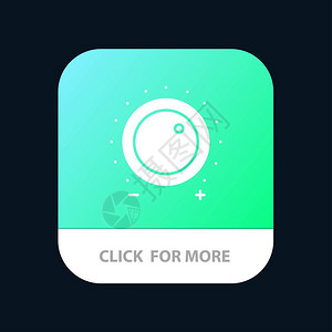 音频控制增益水平声音移动应用程序按钮以及机器人和iosglyph版本背景图片