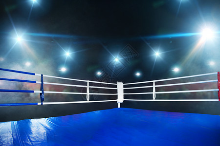 拳击专业竞技场背景图片