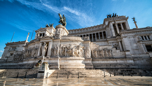 意大利罗马的祖国祭坛纪念碑背景图片
