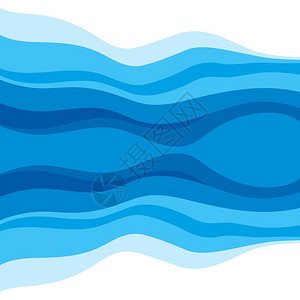 抽象水波矢量插图设计背景背景图片
