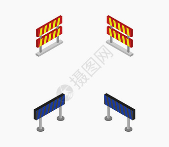 等度路障设计对比图图片