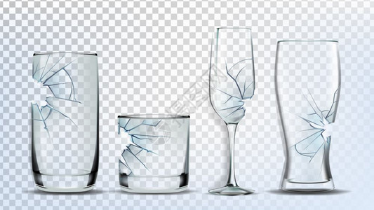玻璃软件透明饮料器概念模板符合实际的3d插图图片