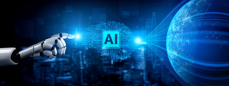 采矿素材背景3d提供人工智能对机器人和的开发进行研究以促人们的未来生活数字据挖掘和计算机大脑的器学习技术设计背景