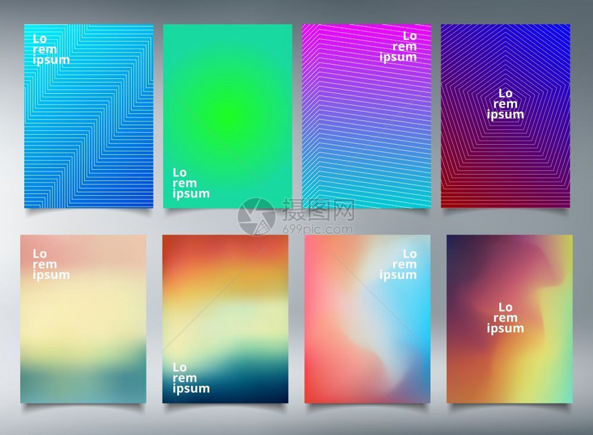 现代最低模板涵盖小册子传单封面目录海报年度告的设计抽象流体3d形状时态液体颜色背景图片