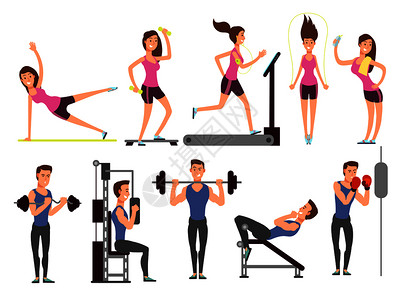 运动和健身锻炼图片