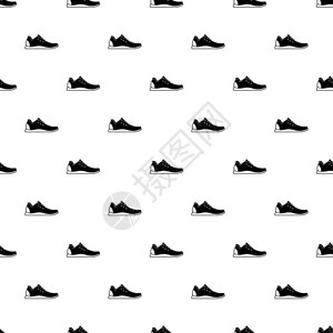 橡皮底帆布鞋运动鞋图案运动鞋矢量网络模式的简单说明运动鞋图案简约风格设计图片