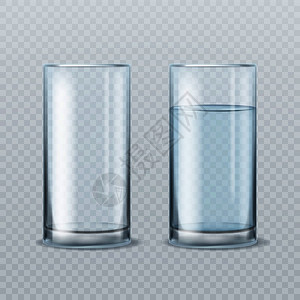透明玻璃杯3d写实水杯设计图片
